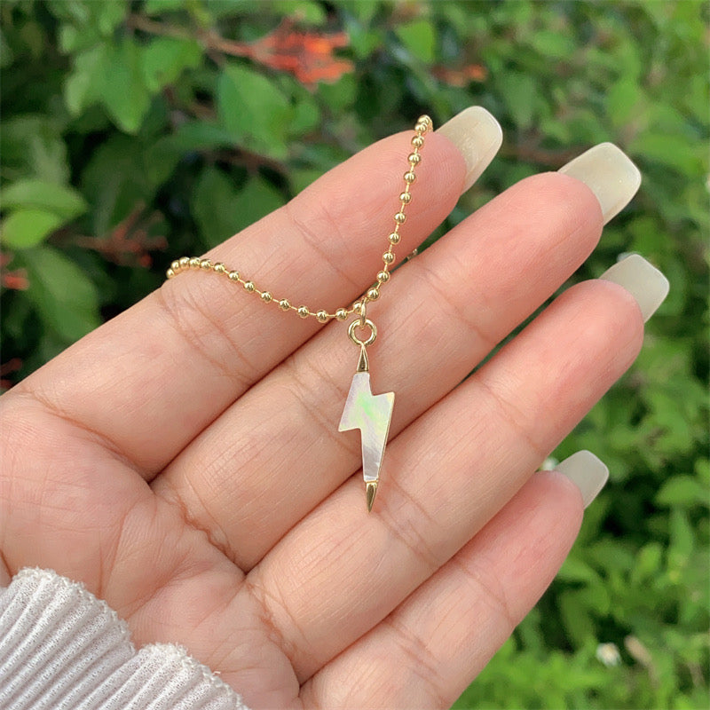 ✨Collar Rayito – Oro Laminado