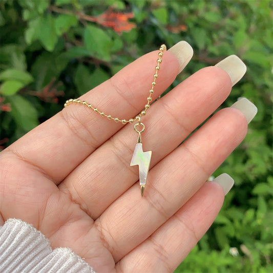 ✨Collar Rayito – Oro Laminado