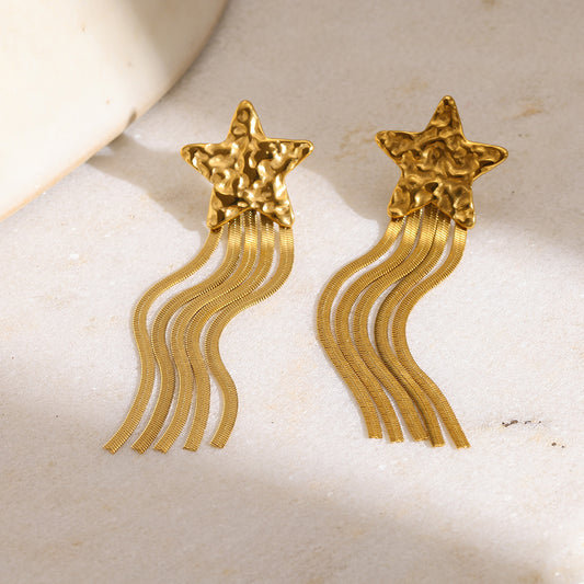 ✨Pantallas Corazón Estrella – Stainless Steel